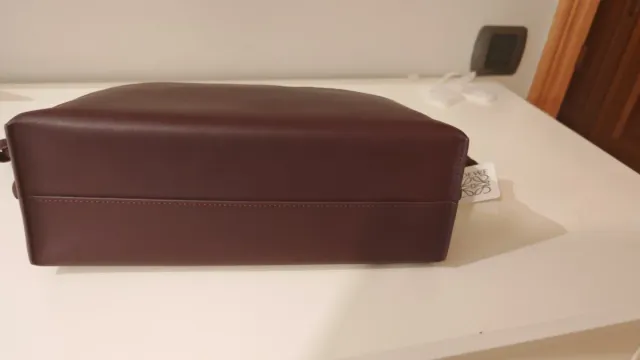 Bolso Loewe Flamenco Clutch  Burdeos