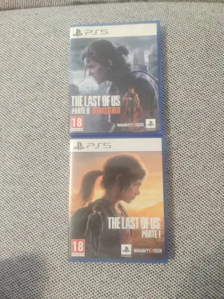 Lote The Last of Us Parte I y II PS5.