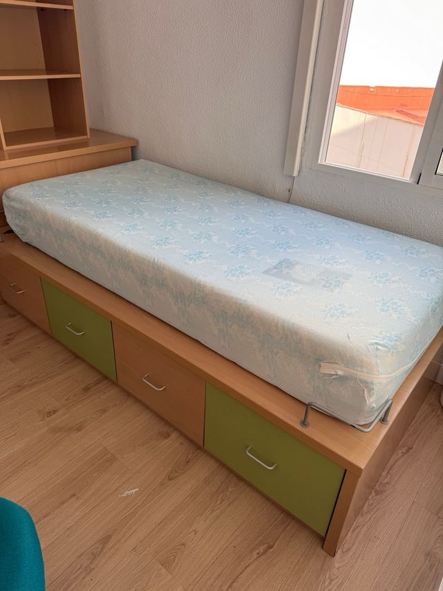 Habitación juvenil + colchón 90