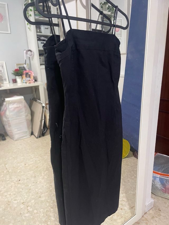Vestido negro tirantes