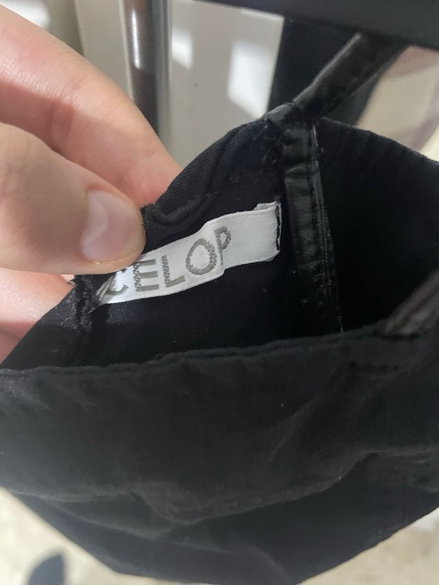 Vestido negro tirantes