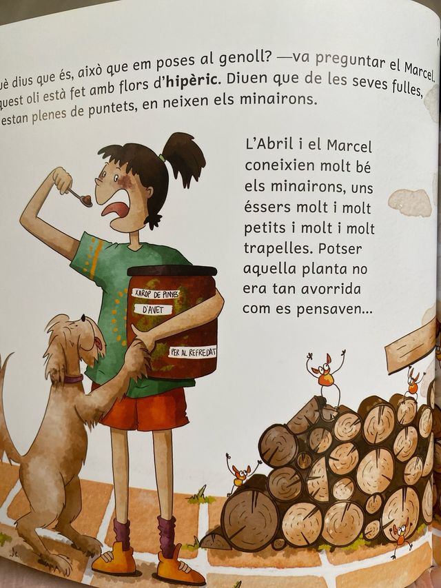 La padrina en sap un munt, de plantes remeieres!