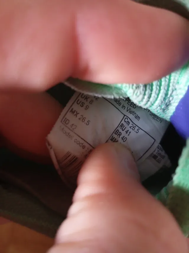 Scarpe da calcio a 5 Adidas verdi/viola