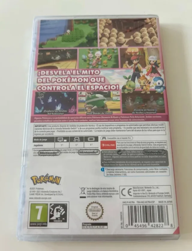 Pokémon Perla Reluciente sigillato.