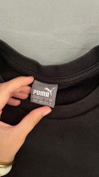 Sudadera Puma Negra