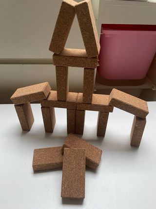 18 Bloques de Corcho Natural para Construir