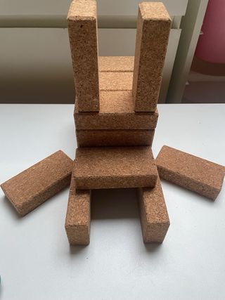 18 Bloques de Corcho Natural para Construir