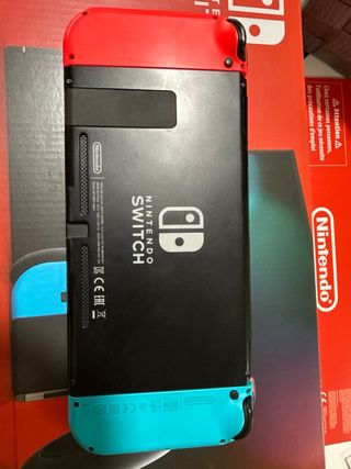 Nintendo Switch Azul y Rojo + tarjeta SD 128gb