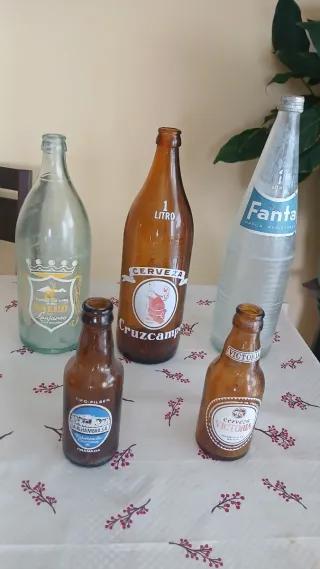 Bottiglie antiche serigrafate