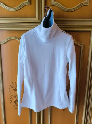 Maglia dolcevita donna bianca