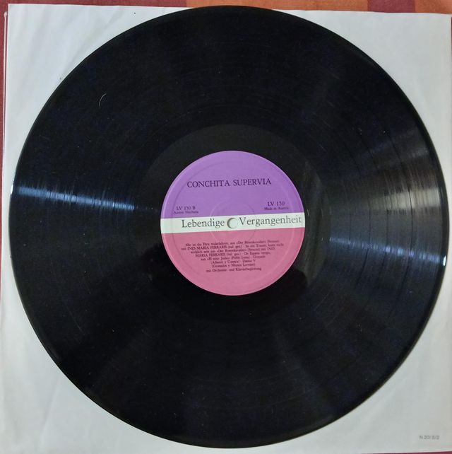 LP Conchita Supervia - Lebendige Vergangenheit