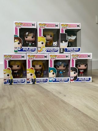 Lote Funko Pop Sailor Moon Completo
