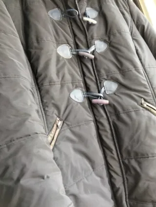 Piumino donna blu con alamari