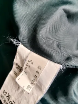 Piumino donna blu con alamari