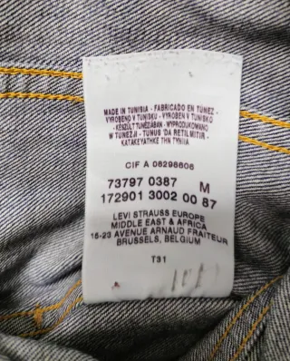 Vestido Vaquero Levi's Talla M