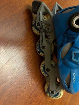 Patines en línea Oxelo Talla 32-34 Azul