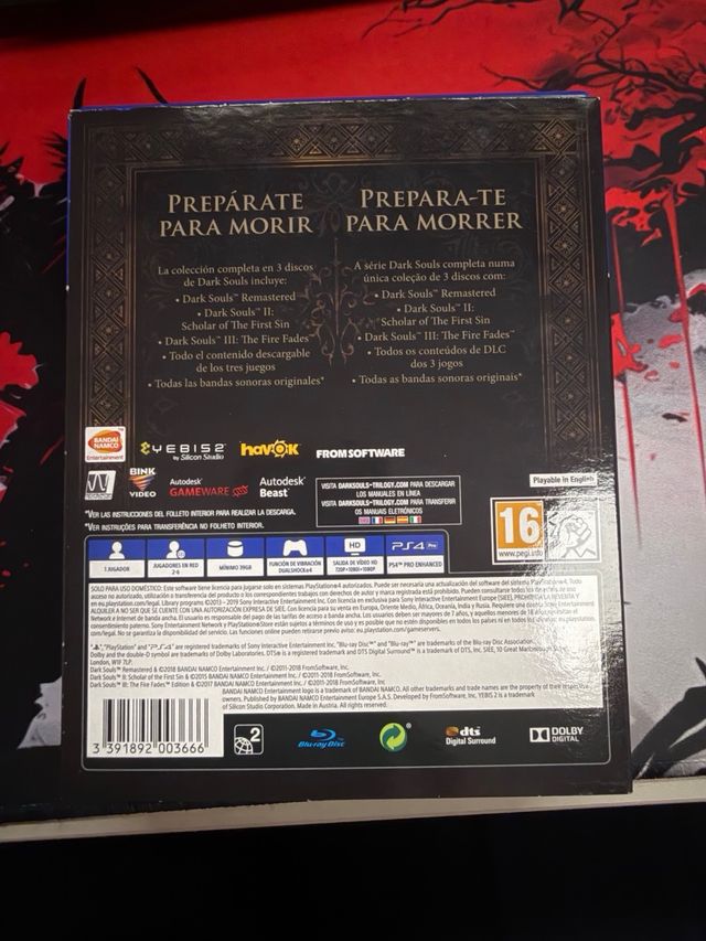 Dark Souls Trilogy PS4