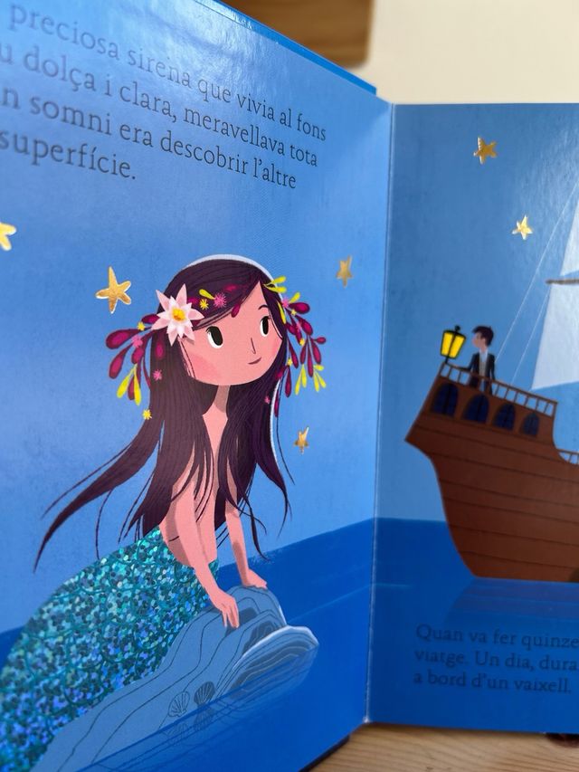 La Sireneta: amb textures a l´interior