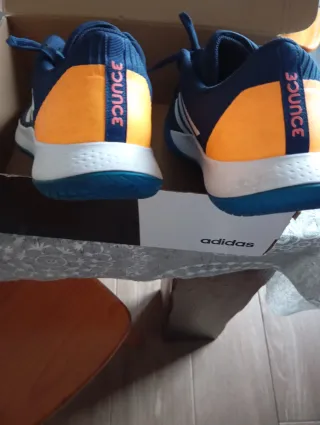 Zapatillas Adidas Azul Naranja