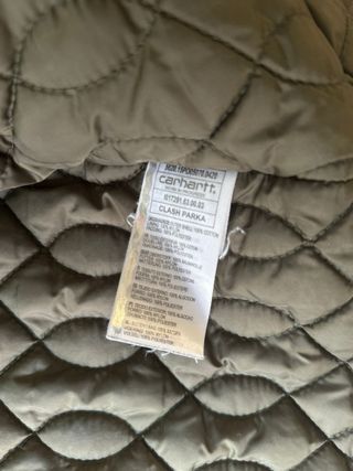 Parka Carhartt Verde Militar Talla L