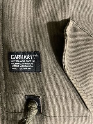 Parka Carhartt Verde Militar Talla L