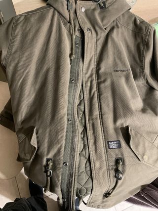 Parka Carhartt Verde Militar Talla L