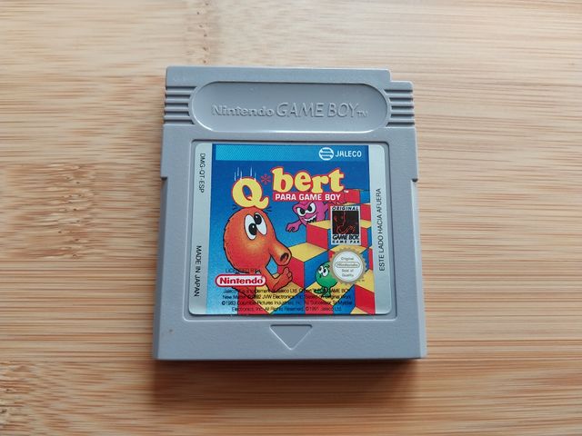 Q BERT PAL SPAGNA NINTENDO GAME BOY