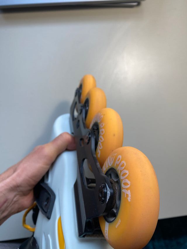 Patines Oxelo MF500 Talla 46 Adulto blanco