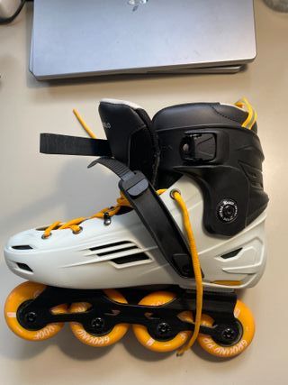 Patines Oxelo MF500 Talla 46 Adulto blanco