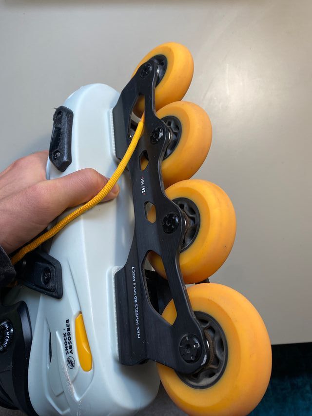 Patines Oxelo MF500 Talla 46 Adulto blanco