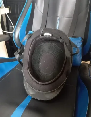 Casco de hípica negro