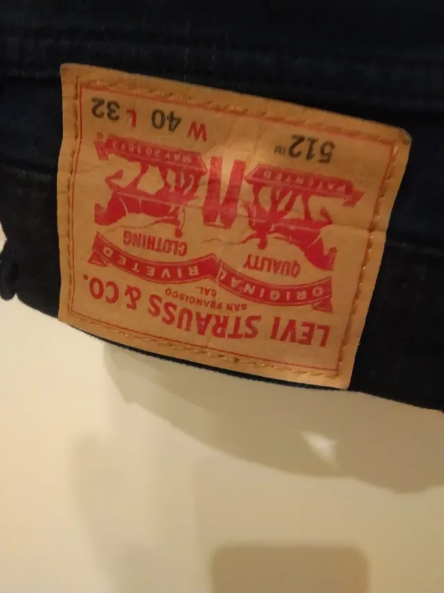 Pantalones Levi's Azules Ta-   Vm V.