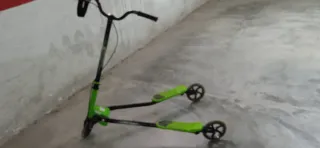 Patinete doble verde