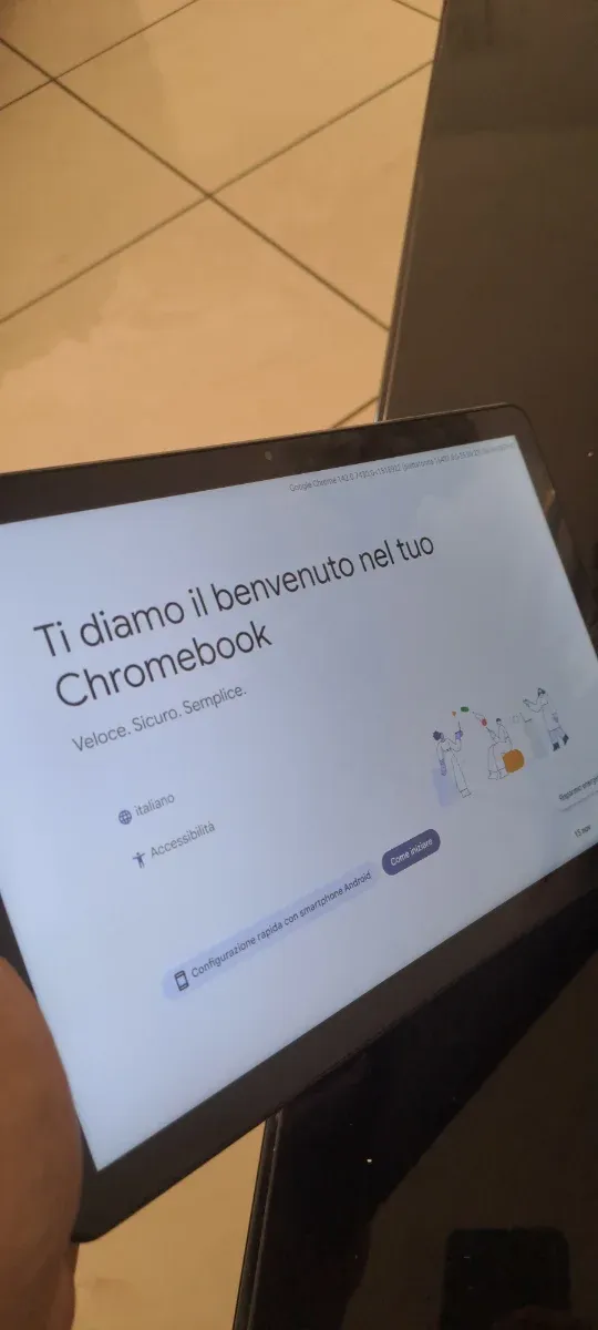 Lenovo IdeaPad Duet Chromebook Grigio