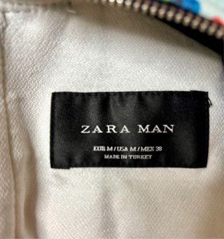 Cazadora Zara Flamingo Talla M