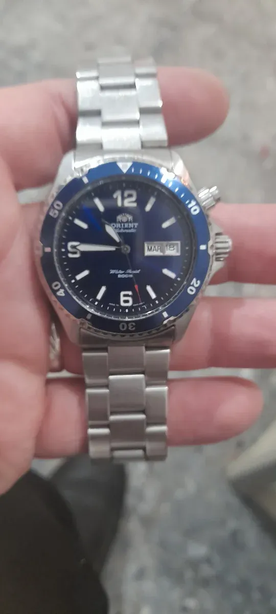 Reloj Orient Automático Azul