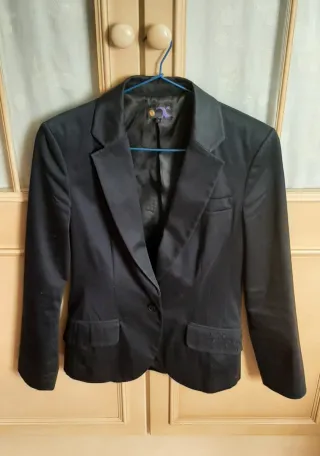 Americana Lee Negra Mujer