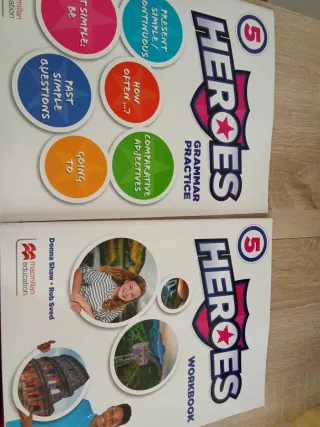 Libro Heroes 5 Primaria Gramática