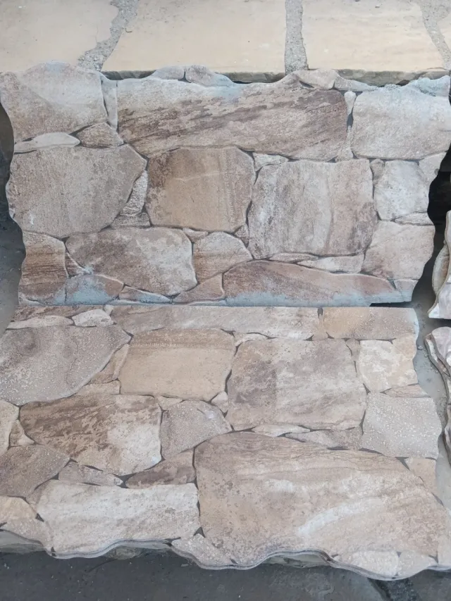 Recholas imitación piedra