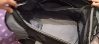 Mochila Deporte Adidas Negra y Gris