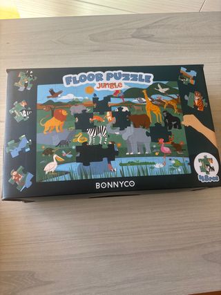 Puzzle Suelo Gigante 48 Piezas Animales Selva