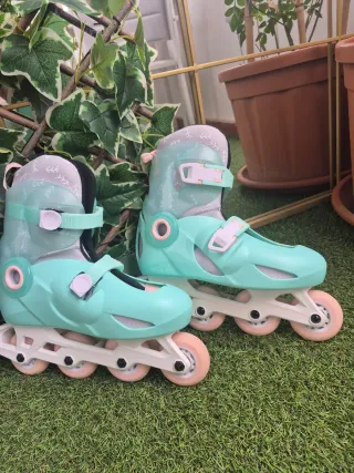 Patines niña Oxelo Play menta