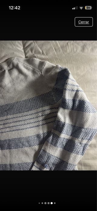 Jersey rayas hombre talla S