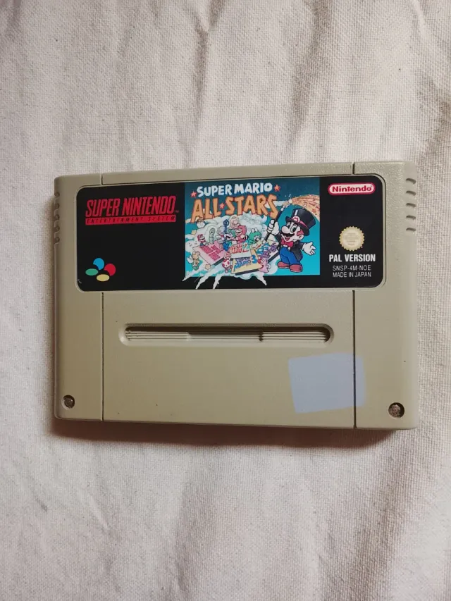 Super Mario All-Stars SNES PAL