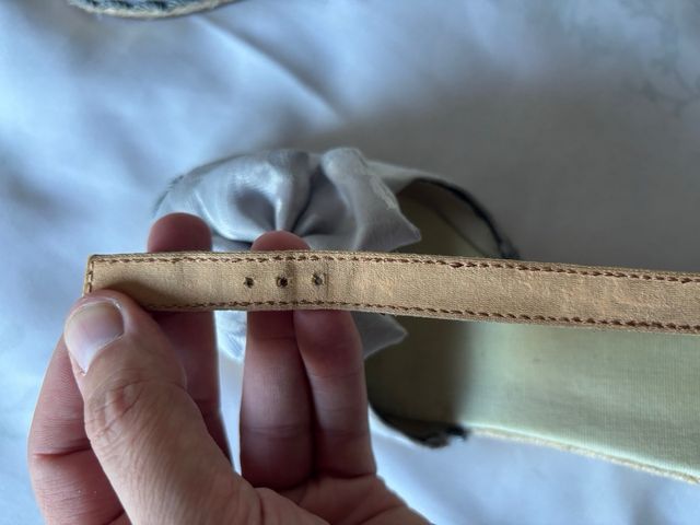 Espardeña Fallera Beige y Gris