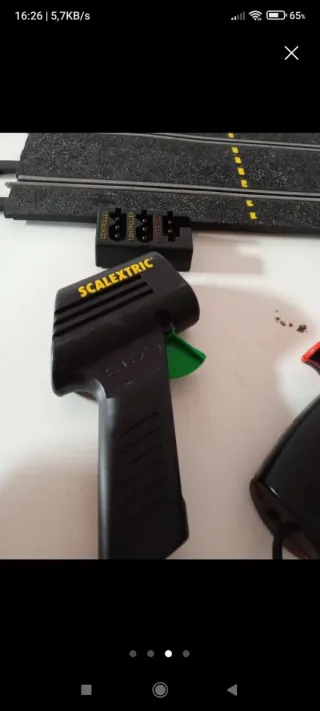 Pistas Scalextric y Mandos