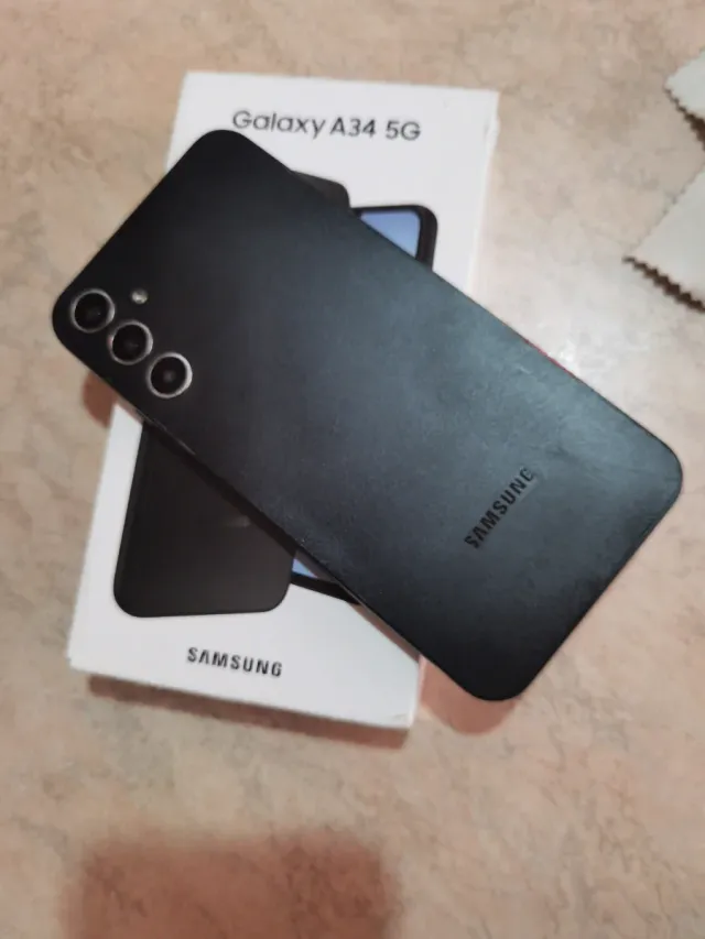 Samsung Galaxy A34 5G Nero