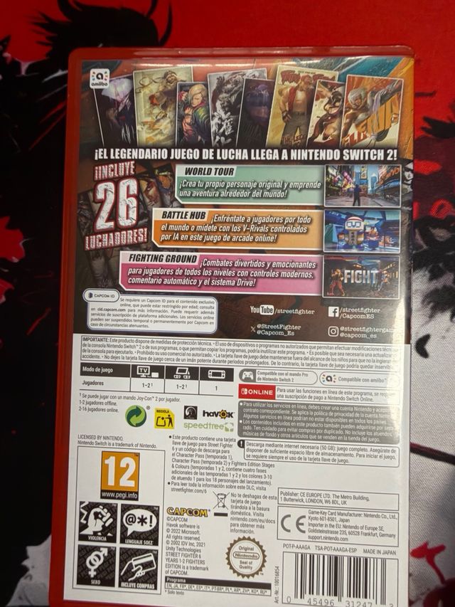 Street Fighter 6 Nintendo Switch