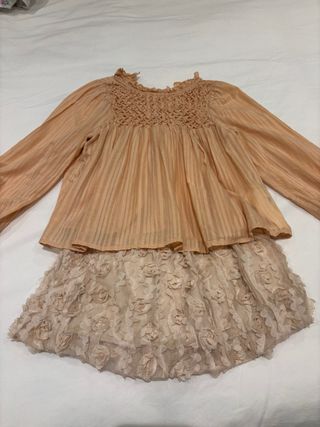 Conjunto niña 7-8 años Mayoral y Zara