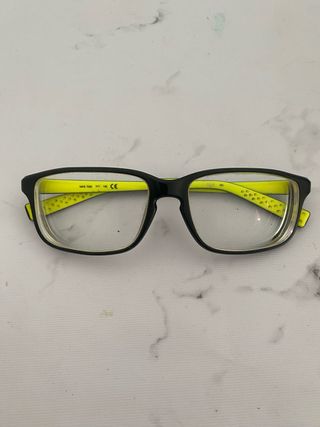 Montura Gafas Nike Negra y Amarilla